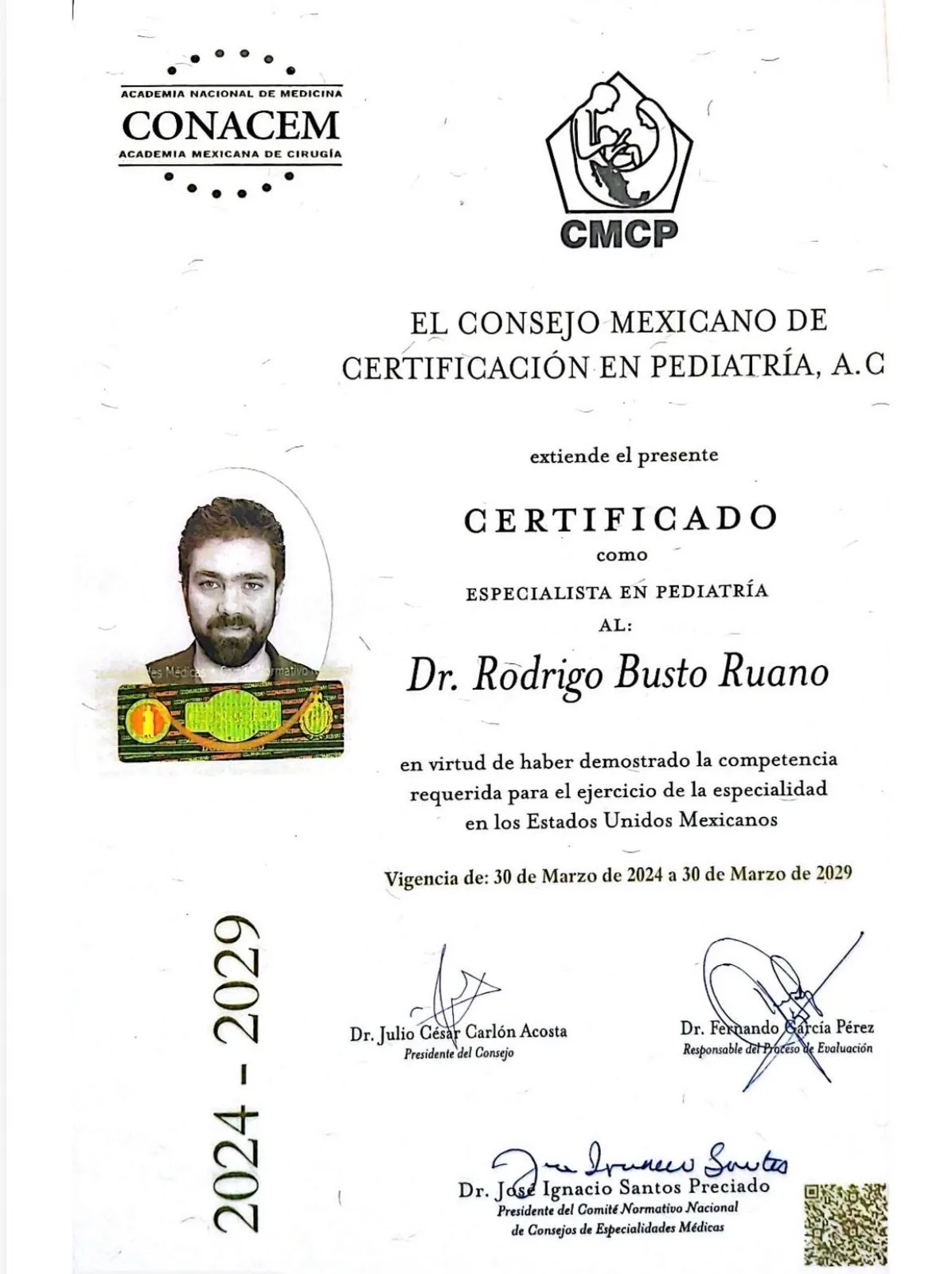 Certificado Médico